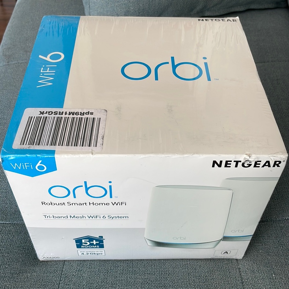 Orbi Netgear wifi 6